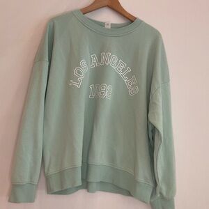 H&M Graphic Printed Sweatshirt Los Angeles 1992